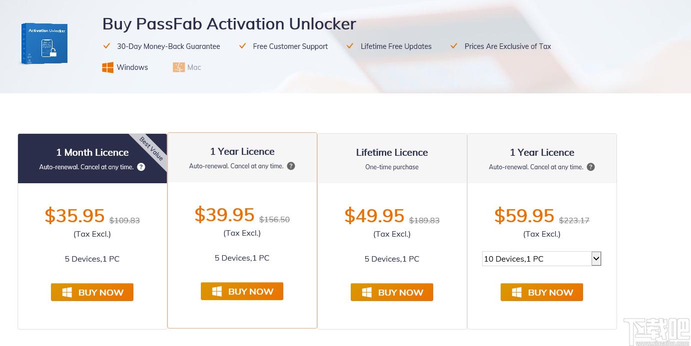 PassFab Activation Unlocker下载,苹果激活锁解锁软件,密码解锁